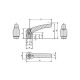 BLOHM KLEMMHEBEL GR.2 M06, ZINK GRAU RAL7040 B0235.206188 Miniaturka