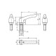 BLOHM KLEMMHEBEL MIT SCHUTZKAPPE GR.2 M08X30 B0248.9208X30 Miniaturka