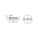 BLOHM TELLER, FORM:C THERMOPLAST, SCHWARZ, B0363.3100 Miniaturka
