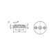 BLOHM TELLER, FORM:C EDELSTAHL, D=100 B0365.31002 Miniaturka