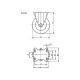 BLOHM BOCKROLLE OHNE FESTSTELLSYSTEM B0489.100371 Miniaturka