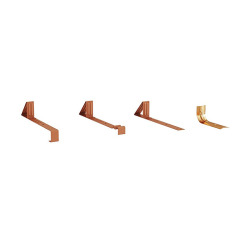 Holz Technic SNOW STOP BROWN FLAT TILE H65MM SSTOPBROFLAT