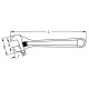 Heyco Adjustable Wrenches, PHS = phosphated 00390001237 Miniaturka