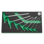 Heyco Hexagonal Head Wrench Sets for hexagon socket screws, 7 pcs. 00960001080