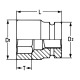 Heyco Sockets, extra deep, 3/8" 03700190836 Miniaturka
