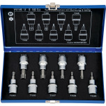 Heyco Screwdriver socket set, 9 pcs. 50850590083