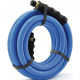 Mangueira de ar comprimido Flextrem BluBird ID 9,5mm OD 15,5mm L.10m azul G 3/8 polegadas EWO E40447 Miniatura