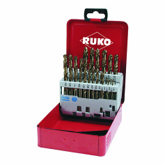 Ruko Conjunto de brocas helicoidais HSSCo 21 polegadas. 215850