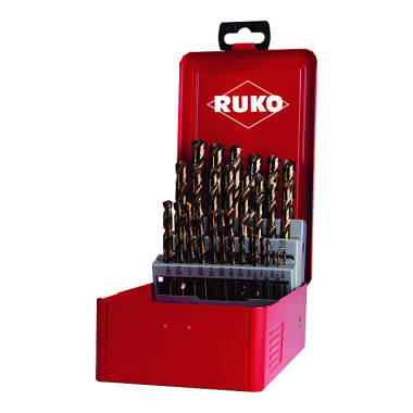 Ruko Conjunto de brocas helicoidais HSSCo 29 polegadas. 215851