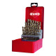 Ruko Conjunto de brocas helicoidais TIN 29 peças polegadas 250851T Miniatura