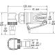 HAZET Mini esmerilhadeira, angular 9032M-5 Miniatura