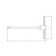 Sonic Chave em T, hexagonal, 2mm 4840102 Miniatura