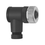 Riegler Conector angular, 4 pinos, sem cabo 103088