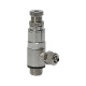 Riegler Micro regulador de pressão, conector rápido G 1/8, trava. 6/4 107040 Miniatura
