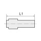 Riegler Redutor POM, conector 22 mm, para mangueira externa Ø 18 110334 Miniatura