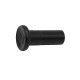 Riegler Tampão de vedação POM, soquete 28 mm, cor preta 110357 Miniatura