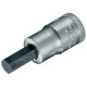 GEDORE Tomada IN 19 (AF) com sextavado interior de 1/2 polegada SW 9/32 polegadas 6155280