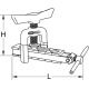 KS Tools Rebordeadora de polegadas com dispositivo de fixação rápida 122.0501 Miniatura