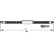 KS Tools Lima para roscas, polegadas, 230mm 150.1345 Miniatura