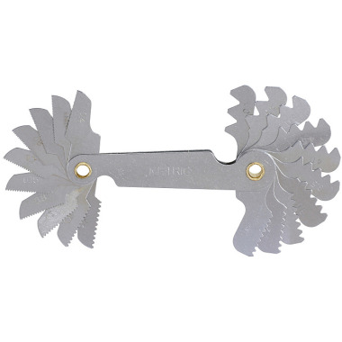 KS Tools Calibrador roscado, medidas em polegadas, 22 peças 301.0090