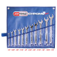 KS Tools Kit de chaves combinadas CHROMEplus, anguladas, 11 peças Polegadas 518.3000 Miniatura
