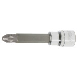 KS Tools Ponta de chave de caixa de bits CHROMEplus 1/2, comprida, PZ2 918.1689
