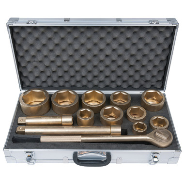 KS Tools Kit de chaves de caixa BRONZEplus 1 23 peças Polegadas  963.1066