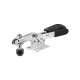 AMF 6830ST-3 Grampo horizontal com alça preta e trava de segurança 558156 Miniatura