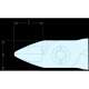 FACOM Seitenschneider Micro-Tech axial 405.12MT Miniatura