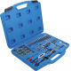 BGS Jogo de machos e matrizes | Tamanhos em polegadas | 1/4“ - 1/2” | 56 unid. 70105 Miniatura
