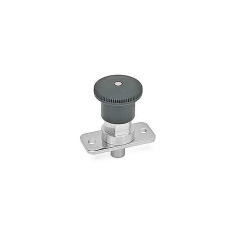 Ganter Mini-rede em aço inoxidável, com e sem fecho de encaixe GN 822.9-4-10-B