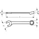 BAHCO Chave combinada Liliput, anel 15°, mandíbula angular 22,5°, SW 3 mm 4020L-M-3 Miniatura
