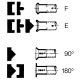 HAZET Tryckbit 2191-4 Miniatyrbild