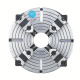 RÖHM Frontplatta Usu-800/4 K15/27 141108 Miniatyrbild