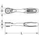 KS Tools 1/4 bit-spärrnyckel 918.1594 Miniatyrbild