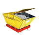 BAUER Containerbricka CW 2, lackerad, RAL 3000 eldröd 4513-02-0000-3000
