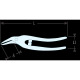 FACOM Blechschere rechtsschneidend 883.32 Miniatyrbild