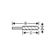 BAHCO ORMSBORR FÖR TRÄ Ø=35MM, 210MM 9526-35 Miniatyrbild